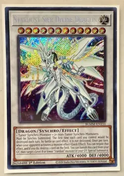 Yugioh! Stardust Sifr Divine Dragon - BLMM-EN151 - Secret Rare - 1st Edition Nea - Image 1