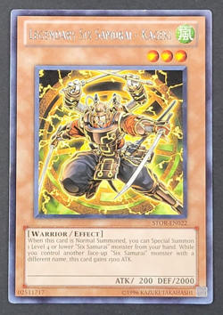 Yugioh TCG - Legendary Six Samurai-Kageki - STOR-EN022 - NM - Unlimited - 2011 - Image 1