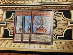 Trias Hierarchia MP21-EN058 1st Ultra Rare NM Yugioh Card x3 - Image 1
