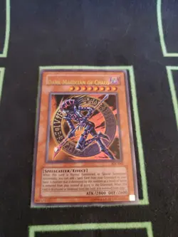 Yugioh Dark Magician Of Chaos Misprint Name Downshift IOC-065 NM - Image 1