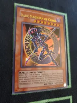 Yugioh Dark Magician Of Chaos Misprint Name Downshift IOC-065 NM - Image 2