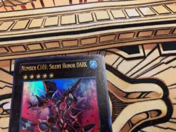 Number C101: Silent Honor DARK LVAL-EN046 1st Ultra Rare LP Yugioh Card - Image 2