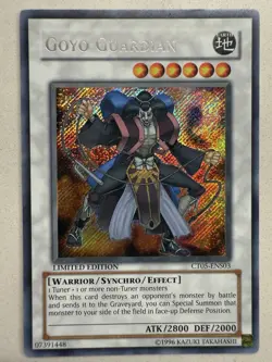 YUGIOH- Goyo Guardian - CT05-ENS03 - Secret Rare - Limited Edition - Image 1