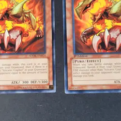 Yugioh TCG - 2x Volcanic Counter - SDOK-EN014 - NM/LP - 1st Ed - Common - 2013 - Image 3