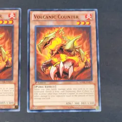 Yugioh TCG - 2x Volcanic Counter - SDOK-EN014 - NM/LP - 1st Ed - Common - 2013 - Image 5