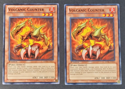 Yugioh TCG - 2x Volcanic Counter - SDOK-EN014 - NM/LP - 1st Ed - Common - 2013 - Image 1