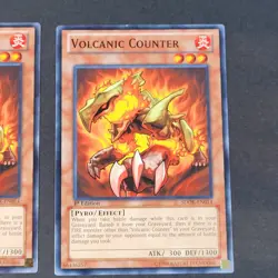 Yugioh TCG - 2x Volcanic Counter - SDOK-EN014 - NM/LP - 1st Ed - Common - 2013 - Image 4