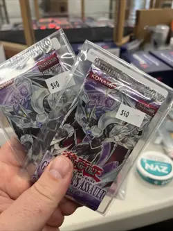 YUGIOH Trading Card GLADIATOR'S ASSAULT 1st Edition Booster Pack LOT OF 2 53334537810 - Image 1