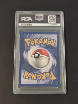 1999 Chansey Pokemon TCG Base Set Unlimited Holo Rare Card 3/102 PSA 8 - Image 2