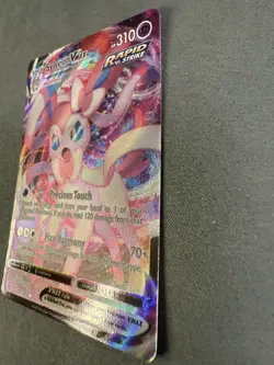 Sylveon VMAX 075/203 ULTRA RARE Evolving Skies HOLO NM Pokemon Card - Image 3