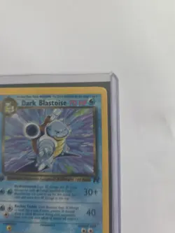 Pokemon TCG Dark Blastoise 20/82 Rare Non-Holo Card 1st Edition - Image 3
