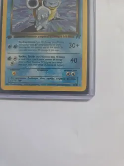 Pokemon TCG Dark Blastoise 20/82 Rare Non-Holo Card 1st Edition - Image 4
