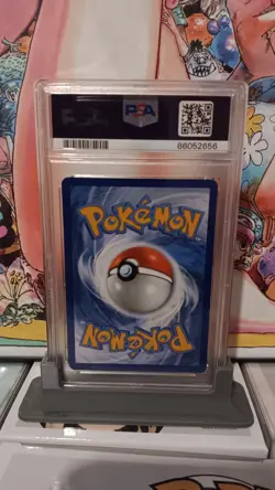 2023 Pokemon Pal En-Paldea Evolved Dendra SPECIAL ILLUSTRATION RARE Card PSA 9 - Image 2