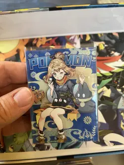 NON TCG Pokemon EIF Origins 2.0 Acrylic Card May And Munchlax Case Hit - Image 1