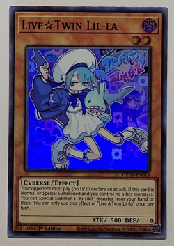 Yugioh TCG - Live Twin Lil-La - GEIM-EN014 - NM - Super Rare Holo - 1st Ed, 2020 - Image 1