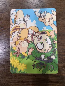 VCard TCG Rising Stars Meat Box Topper 1st First Edition Card Gamersupps - Image 1