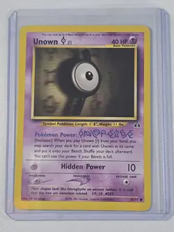 UNOWN I - Neo Discovery Set - 68/75 - Common - Pokemon Card - Unlimited - NM - Image 1