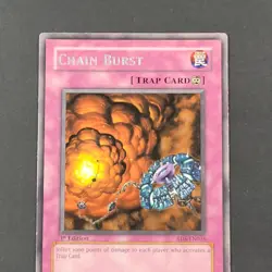 Yugioh TCG - Chain Burst - RDS-EN056 - NM/LP - 1st Edition - Common - Trap 2004 - Image 5