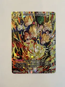 Dragon Ball Super Card Game Heroic Strike Malicious Machinations BT8-133 Regular - Image 1