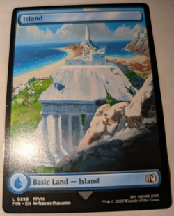 Island - Final Fantasy - Full Art Lands - 1 of Each - Magic The Gathering - MTG - Image 4