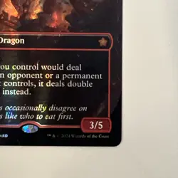 MTG Borderless Mana Foil Twinflame Tyrant NM Unplayed Foundations - Image 3