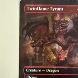 MTG Borderless Mana Foil Twinflame Tyrant NM Unplayed Foundations - Image 5