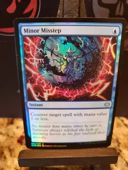 MTG Minor Misstep - Foil NM-Mint Phyrexia: All Will Be One - Image 1