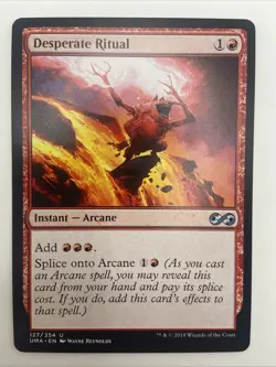 MTG Magic the Gathering Desperate Ritual (127/271) Ultimate Masters NM - Image 1