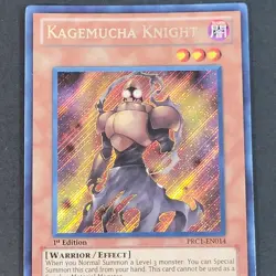 Yugioh TCG - Kagemucha Knight - PRC1-EN014 - LP/NM - 1st Ed - Secret Rare - 2012 - Image 5