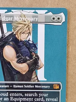 MTG Cloud Midgar Mercenary Borderless REGULAR #375 English Mythic - Image 3