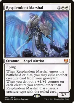 2x Resplendent Marshal Kaldheim LP MTG - Image 1