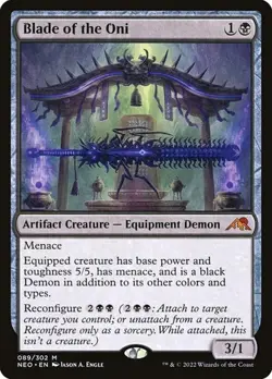 Blade of the Oni Kamigawa: Neon Dynasty LP MTG - Image 1