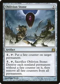 2x Oblivion Stone Commander 2011 LP MTG - Image 1