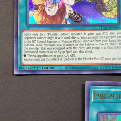 Yugioh TCG - 3x Emblem of the Plunder Patroll - ETCO-EN089 - NM/LP - 1st - 2020 - Image 5