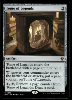 1x Tome of Legends - Commander: Murders at Karlov Manor - NM - MTG - Image 1