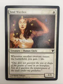 Soul Warden [Modern Event Deck 2014] Magic MTG-LP - Image 1