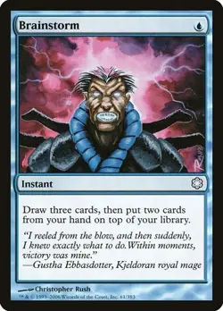 Brainstorm Coldsnap LP MTG - Image 1