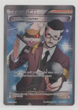 Full Art - Battle Reporter Pokemon XY Furious Fists #109 - Image 1