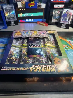 Pokemon Card Eevee Heroes VMAX Special Set Sword & Shield Japanese Rare NEW Seal - Image 1
