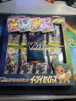 Pokemon Card Eevee Heroes VMAX Special Set Sword & Shield Japanese Rare NEW Seal - Image 4