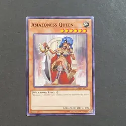 Yugioh TCG- 1x Amazoness Queen - OP06-EN025 - LP - Unlimited - Common - 2017 - Image 2