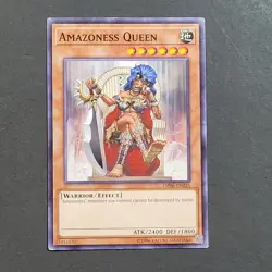 Yugioh TCG- 1x Amazoness Queen - OP06-EN025 - LP - Unlimited - Common - 2017 - Image 3