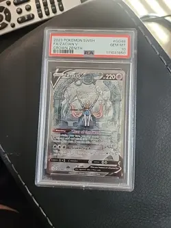 PSA 10 Zacian V GG48/GG70 Crown Zenith Galarian Gallery Pokemon TCG GEM MINT - Image 1