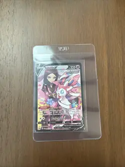 Sylveon v Full Art Holo Brilliant Stars 2022 Pokemon TG14/TG30 NM - Image 1