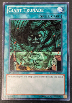 Yugioh TCG - 1x Giant Trunade - LCJW-EN063 - MP - Common - 2013 - 1st Edition - Image 1