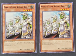 Yugioh TCG - 2x Goblin Elite Attack Force - YS15-ENL05 - NM/LP, Saber Force 2015 - Image 1