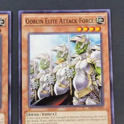 Yugioh TCG - 2x Goblin Elite Attack Force - YS15-ENL05 - NM/LP, Saber Force 2015 - Image 4