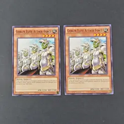 Yugioh TCG - 2x Goblin Elite Attack Force - YS15-ENL05 - NM/LP, Saber Force 2015 - Image 2