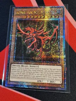 Yugioh - Slifer the Sky Dragon - No QCR Stamp Misprint - *Starlight Rare* - NM - Image 1