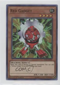 Super Rare - Red Gadget 1st Ed. YuGiOh Fists of the s #FIGA-EN007 - Image 1
